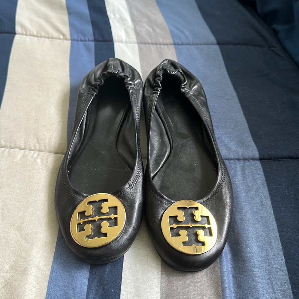 Tory Burch Buckle Flats